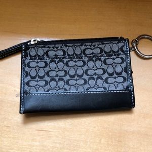 Coach Bags - Coach black logo coin purse Coach Bags - Coach black logo coin purse